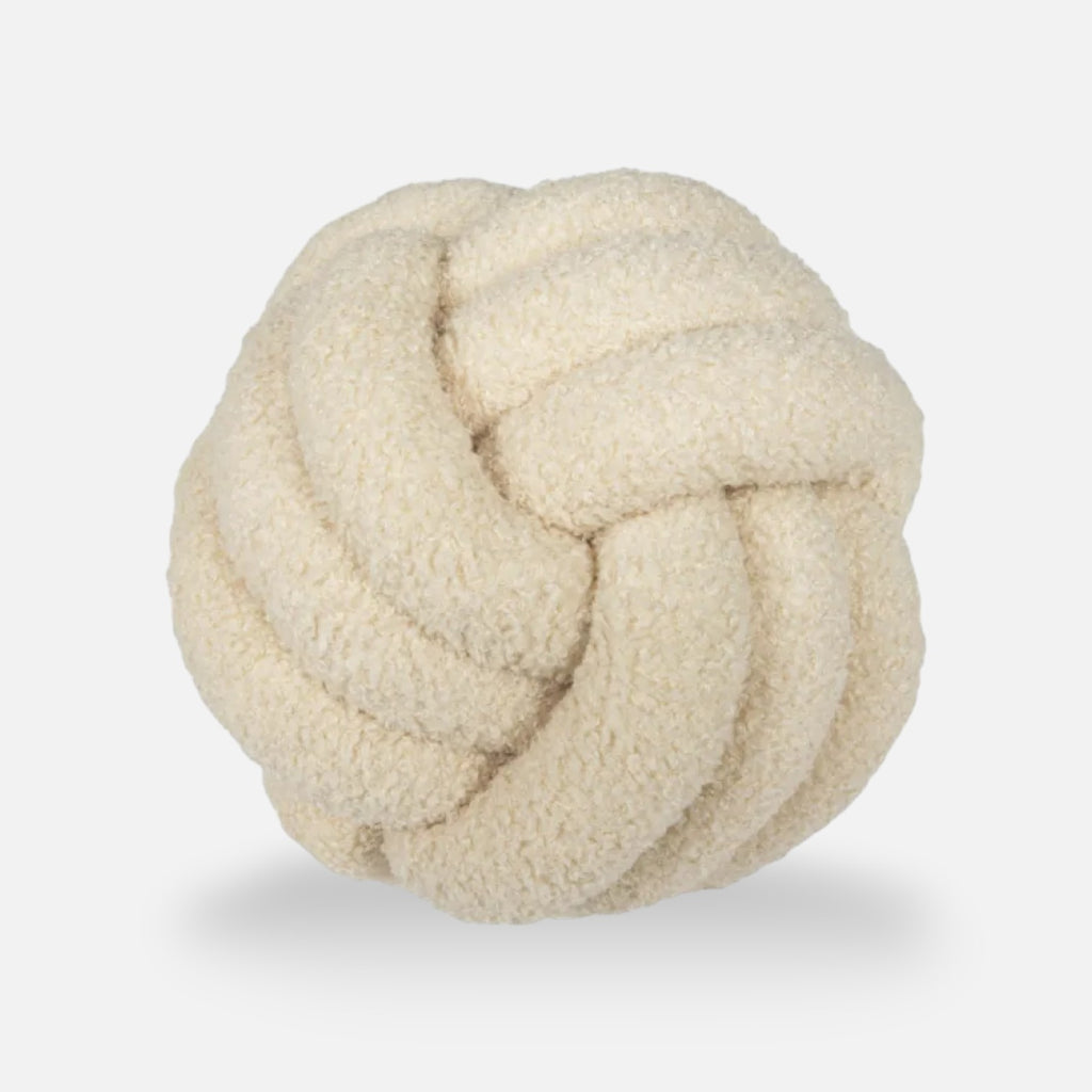 Sulainu Living | Sculptural Knot Cushion – Contemporary Statement Accent