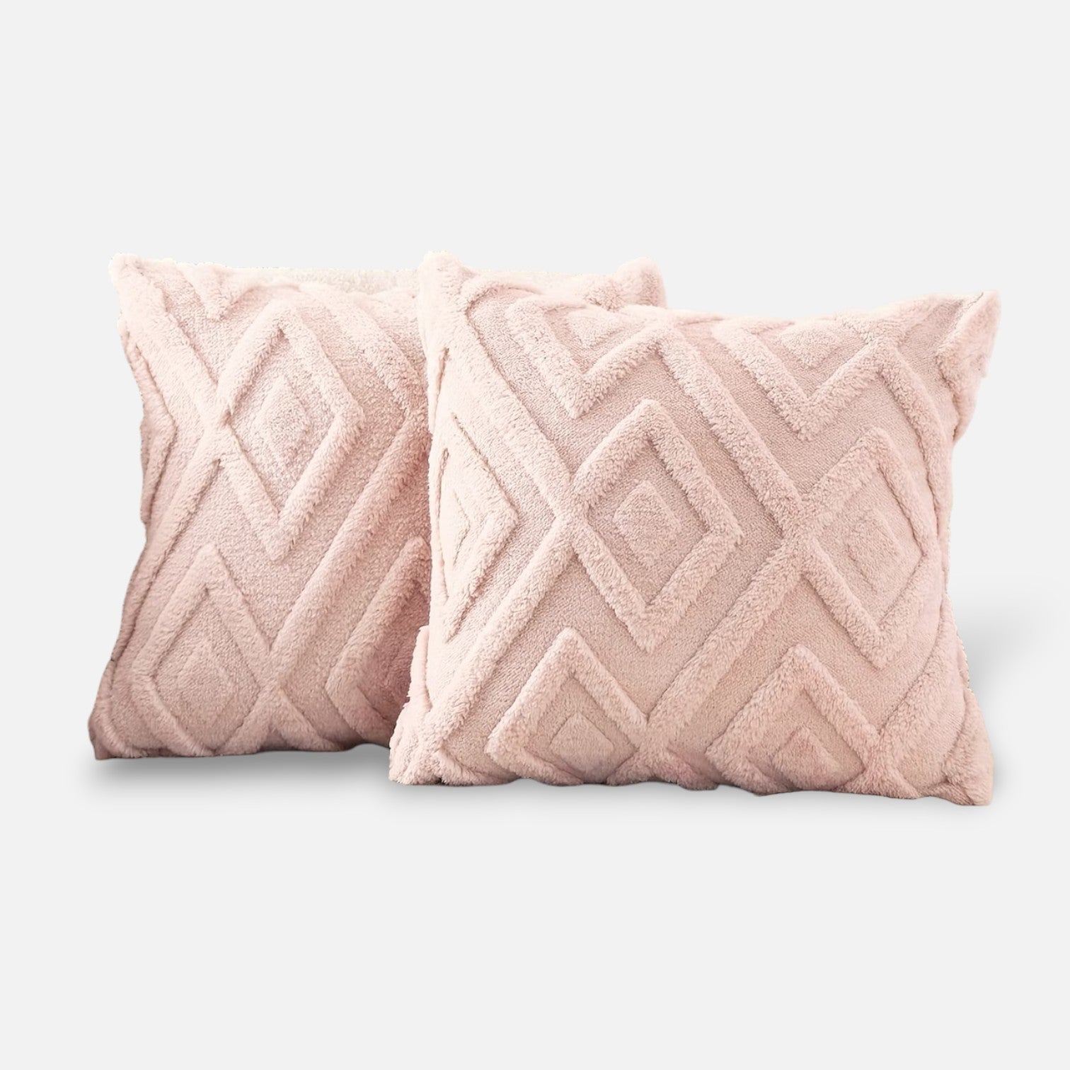 Sulainu Living | Geometric Tufted Cushion Covers – Sculpted Textural Elegance