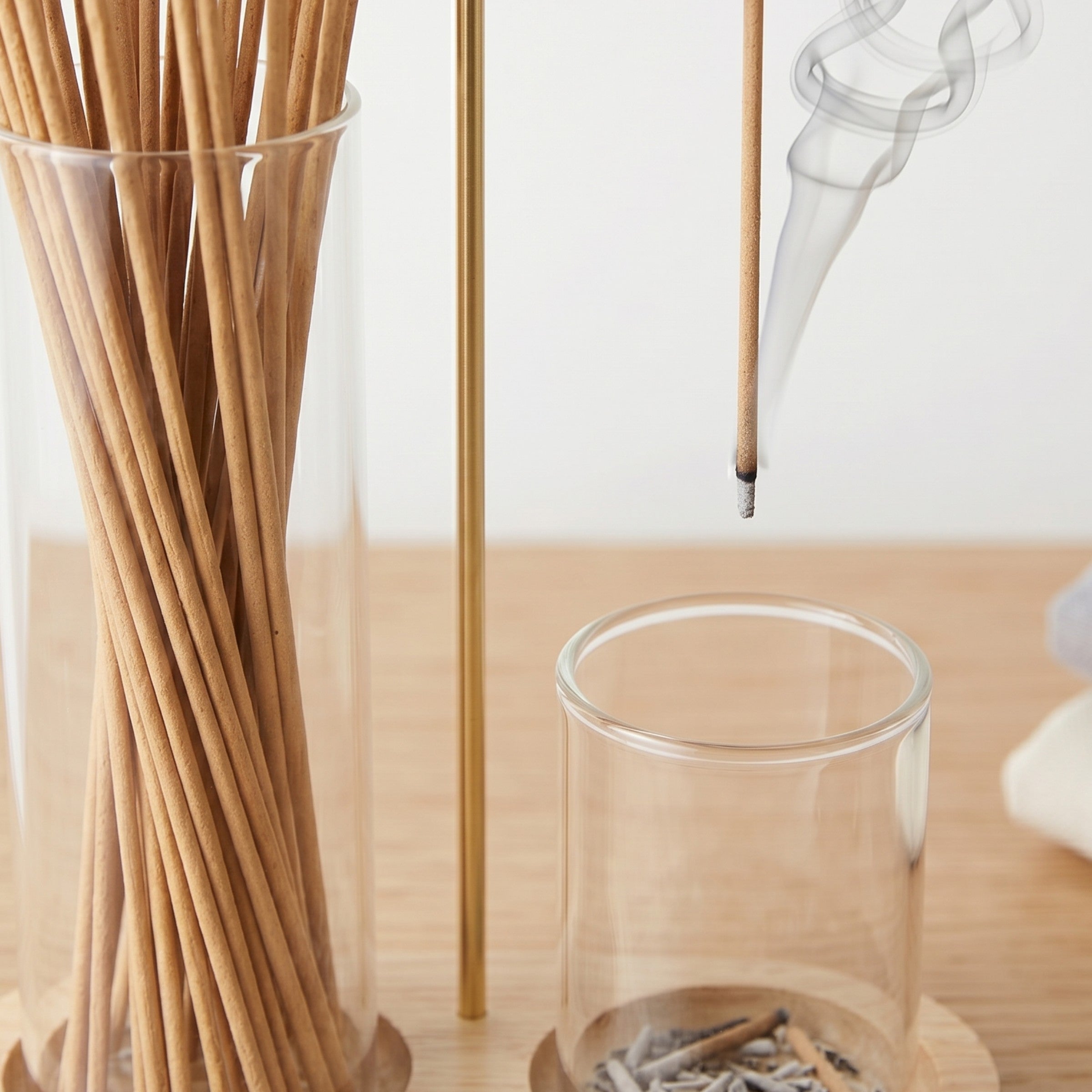 Sulainu Living | Minimal Incense Burner – Architectural Zen Design
