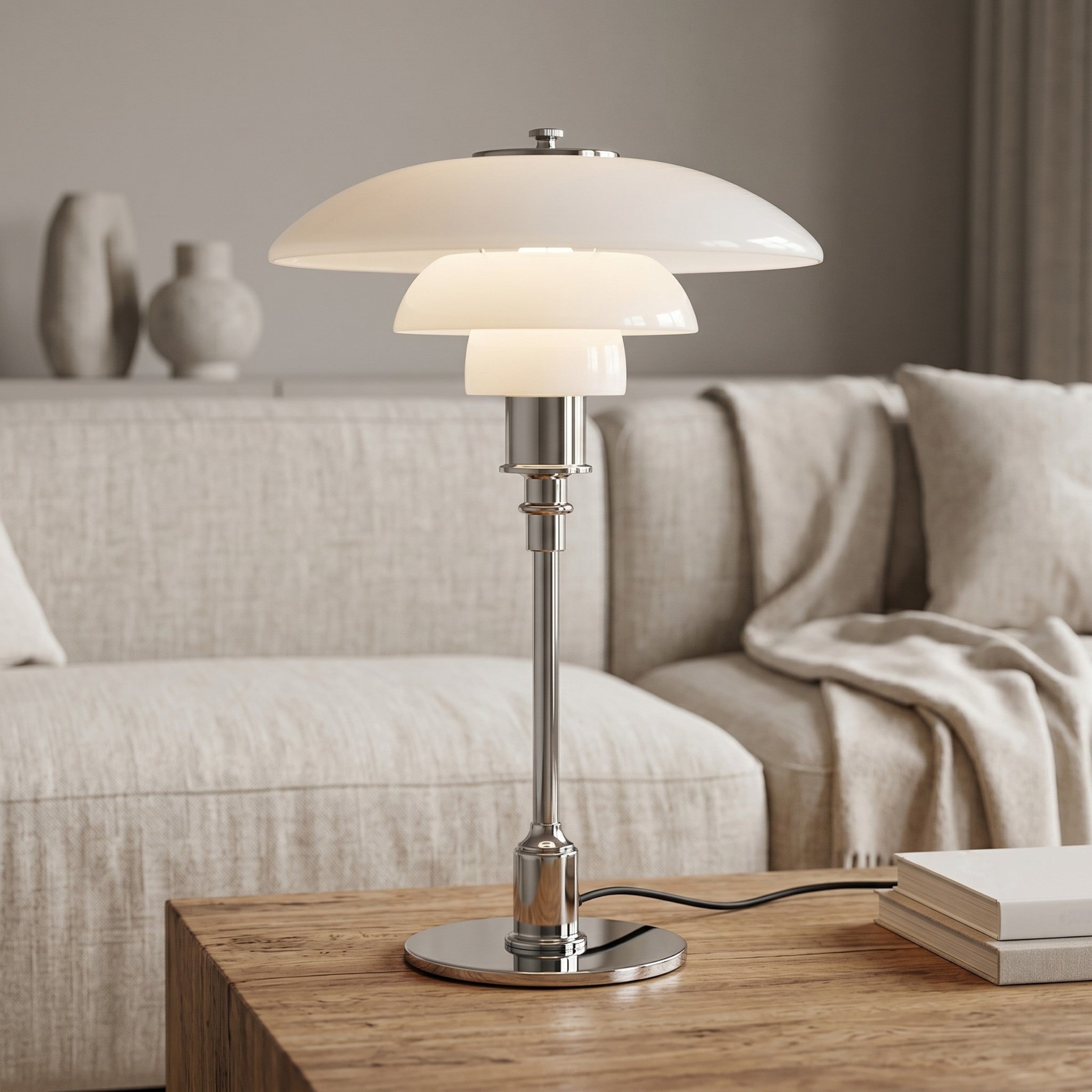 Sulainu Living | Nordic Table Lamp – Mid Century Modern Glow