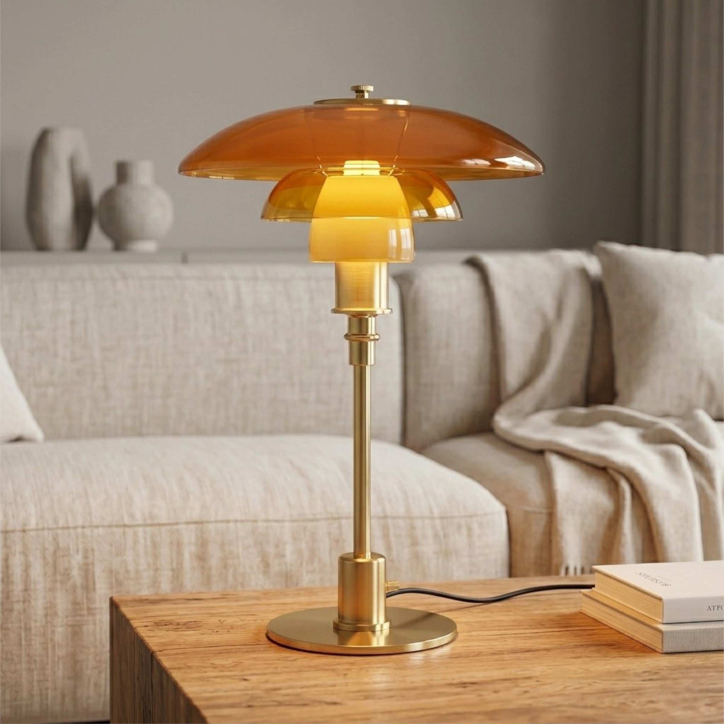 Sulainu Living | Nordic Table Lamp – Mid Century Modern Glow
