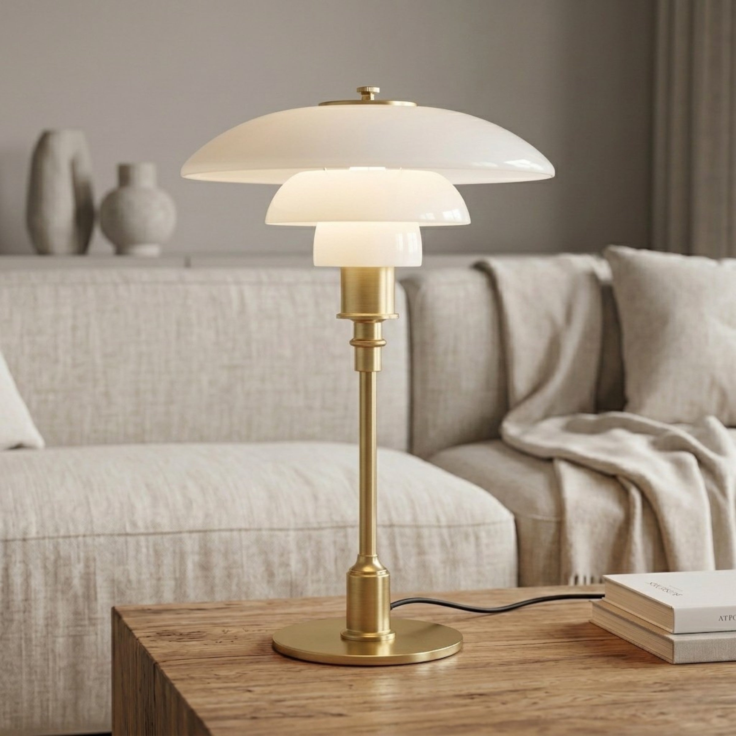 Sulainu Living | Nordic Table Lamp – Mid Century Modern Glow