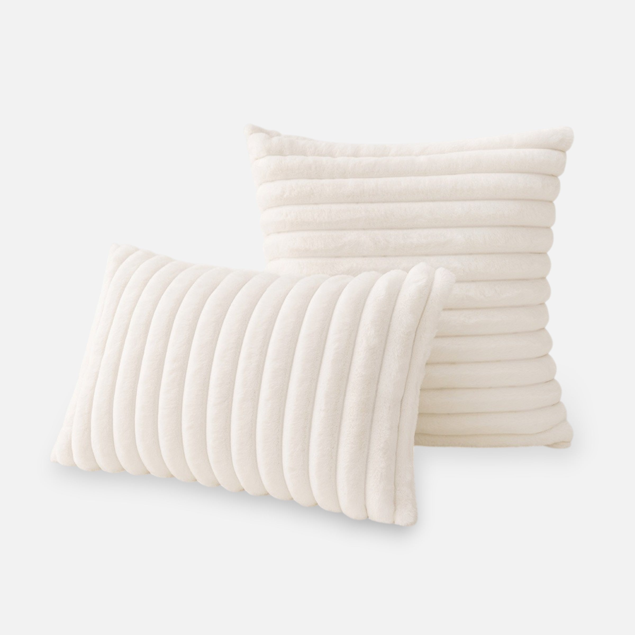 Sulainu Living | Ribbed Cushion Covers – Soft Textured Elegance