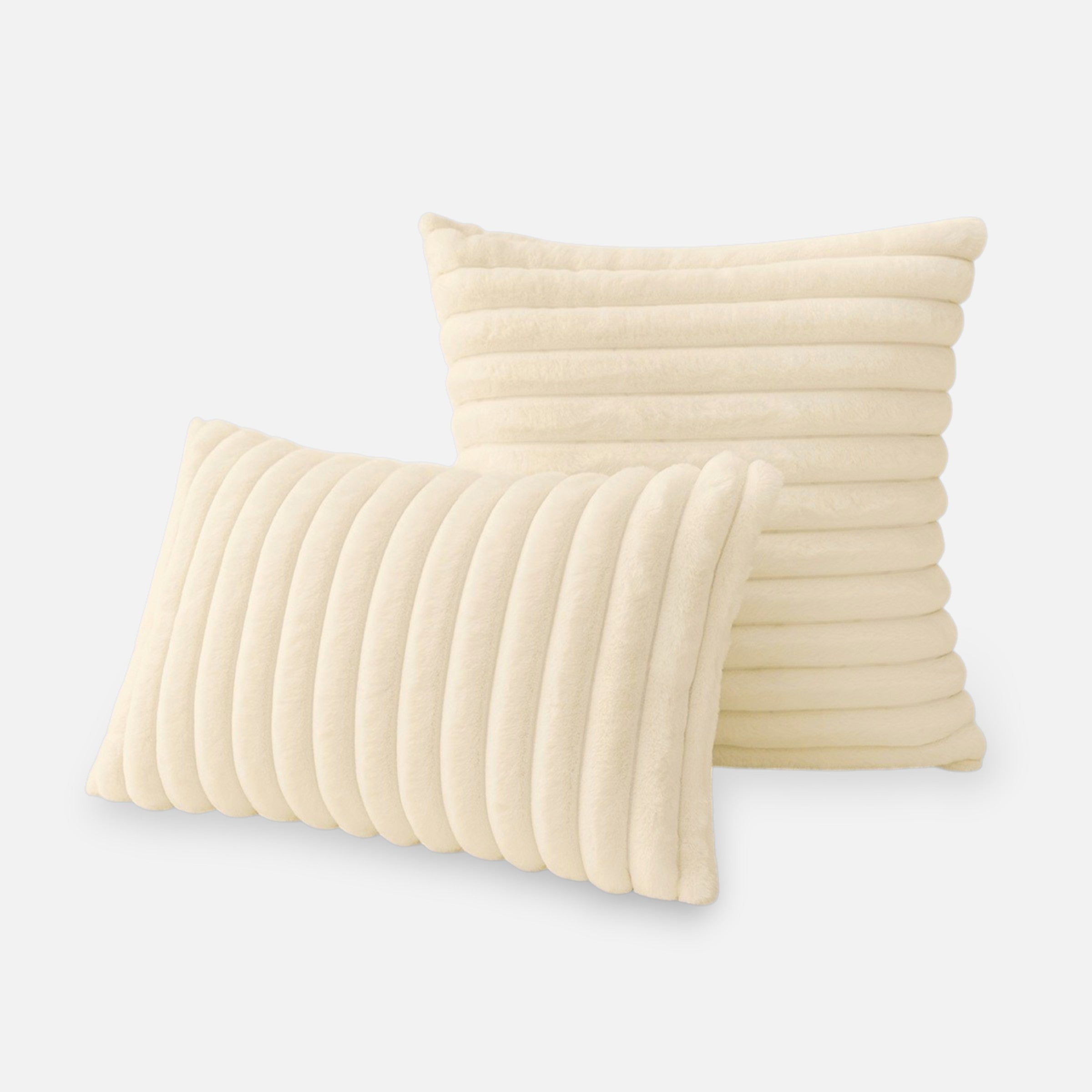 Sulainu Living | Ribbed Cushion Covers – Soft Textured Elegance