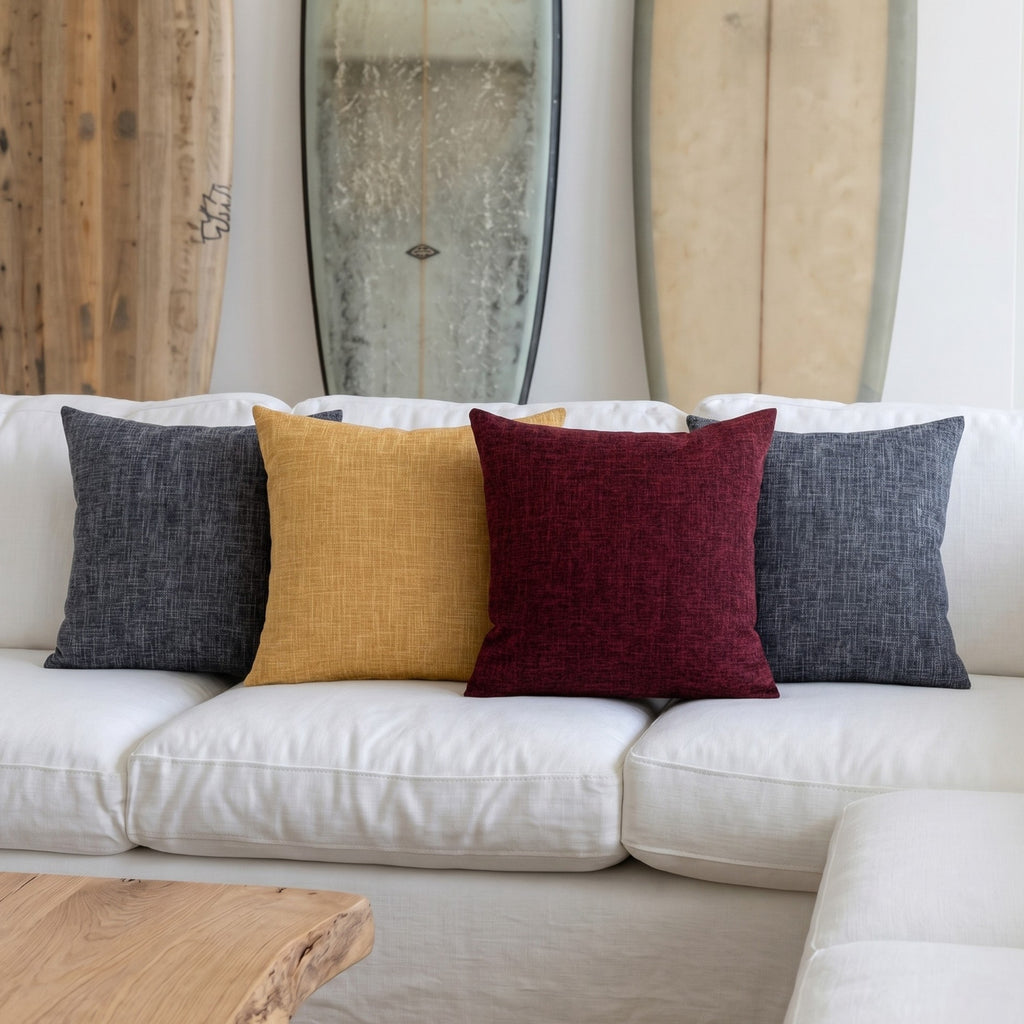 Sulainu Living | Boho Chenille Cushion Covers – Textured Woven Elegance