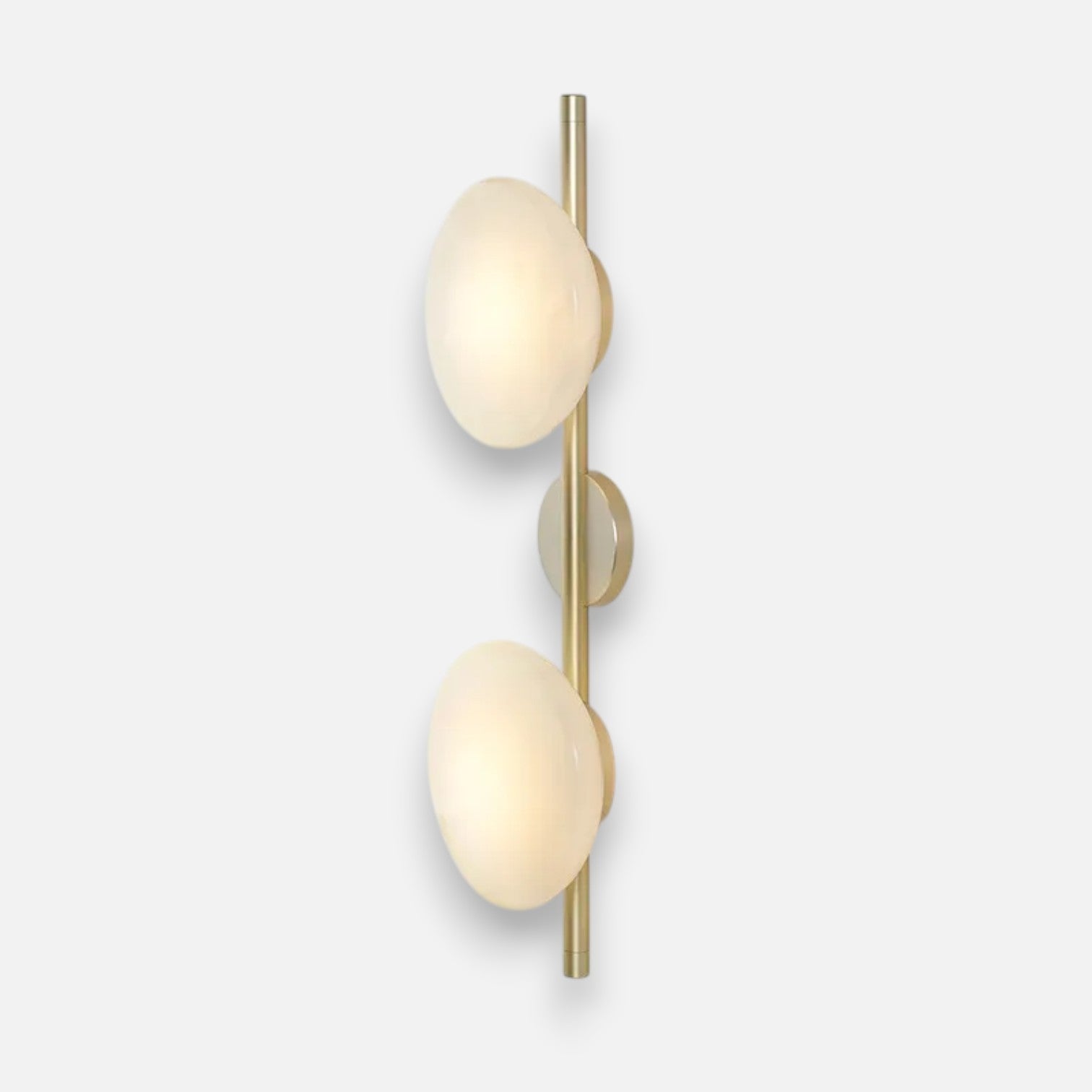 Sulainu Living | Scalloped Glass Sconce – Organic Modern Light