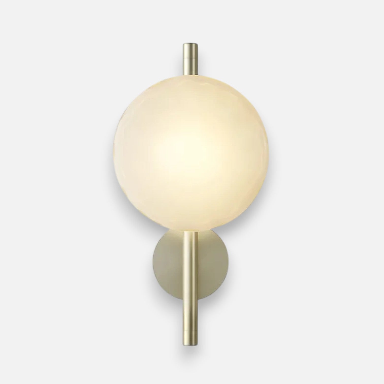 Sulainu Living | Scalloped Glass Sconce – Organic Modern Light