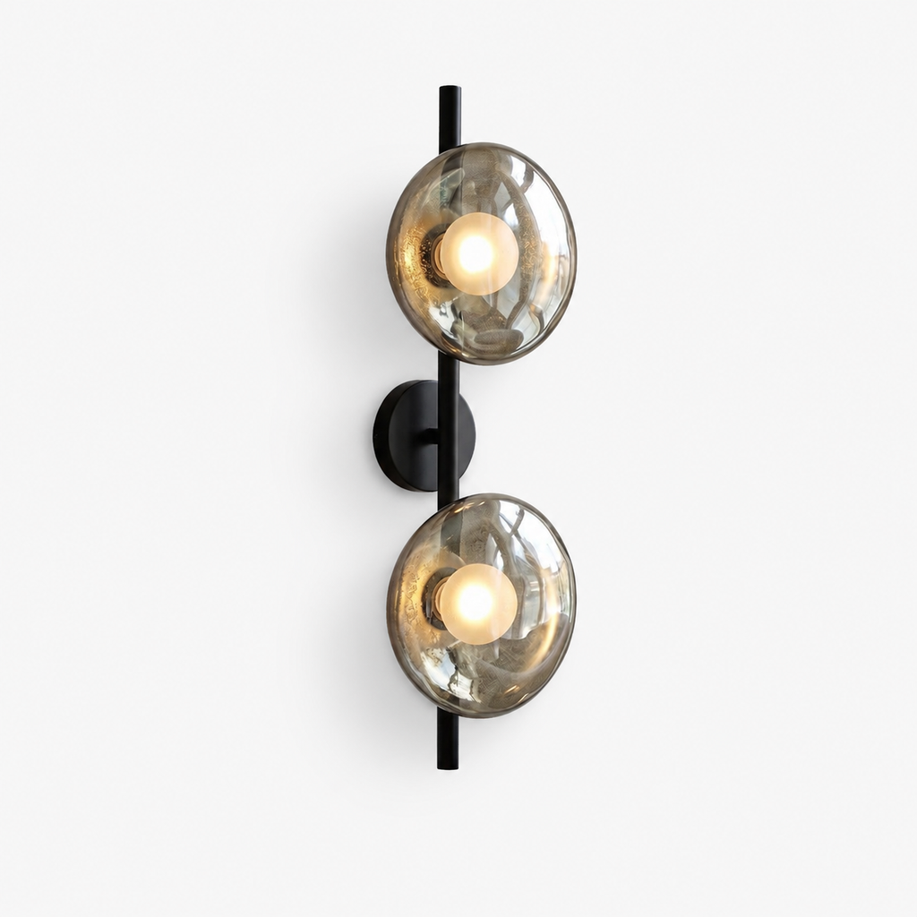 Sulainu Living | Scalloped Glass Sconce – Organic Modern Light