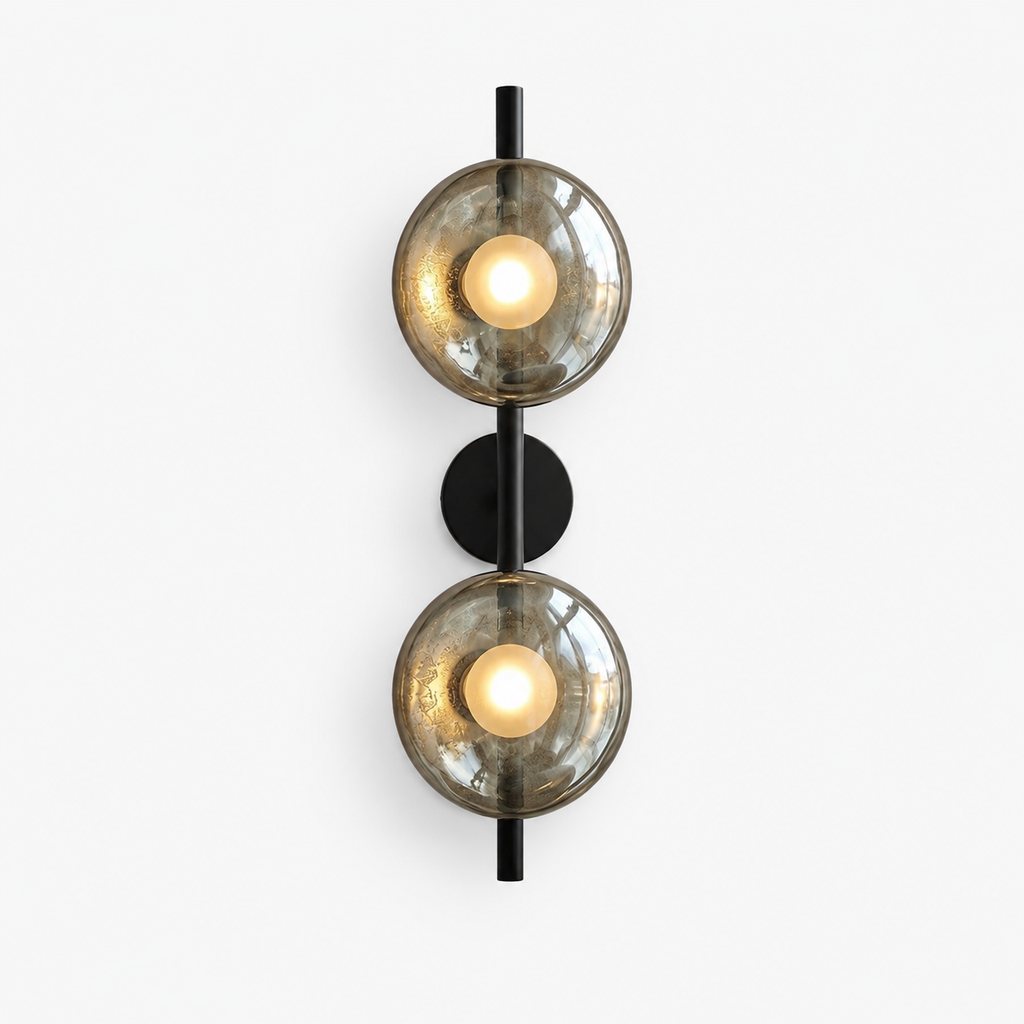 Sulainu Living | Scalloped Glass Sconce – Organic Modern Light