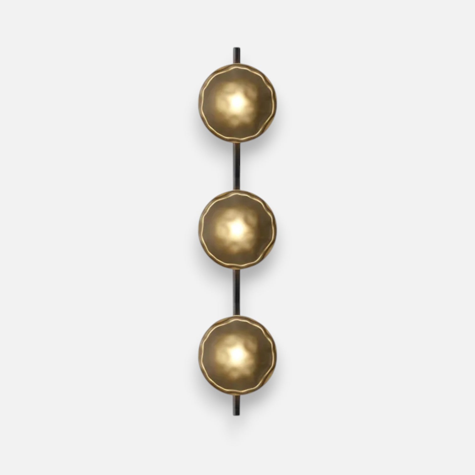 Sulainu Living | Scalloped Glass Sconce – Organic Modern Light