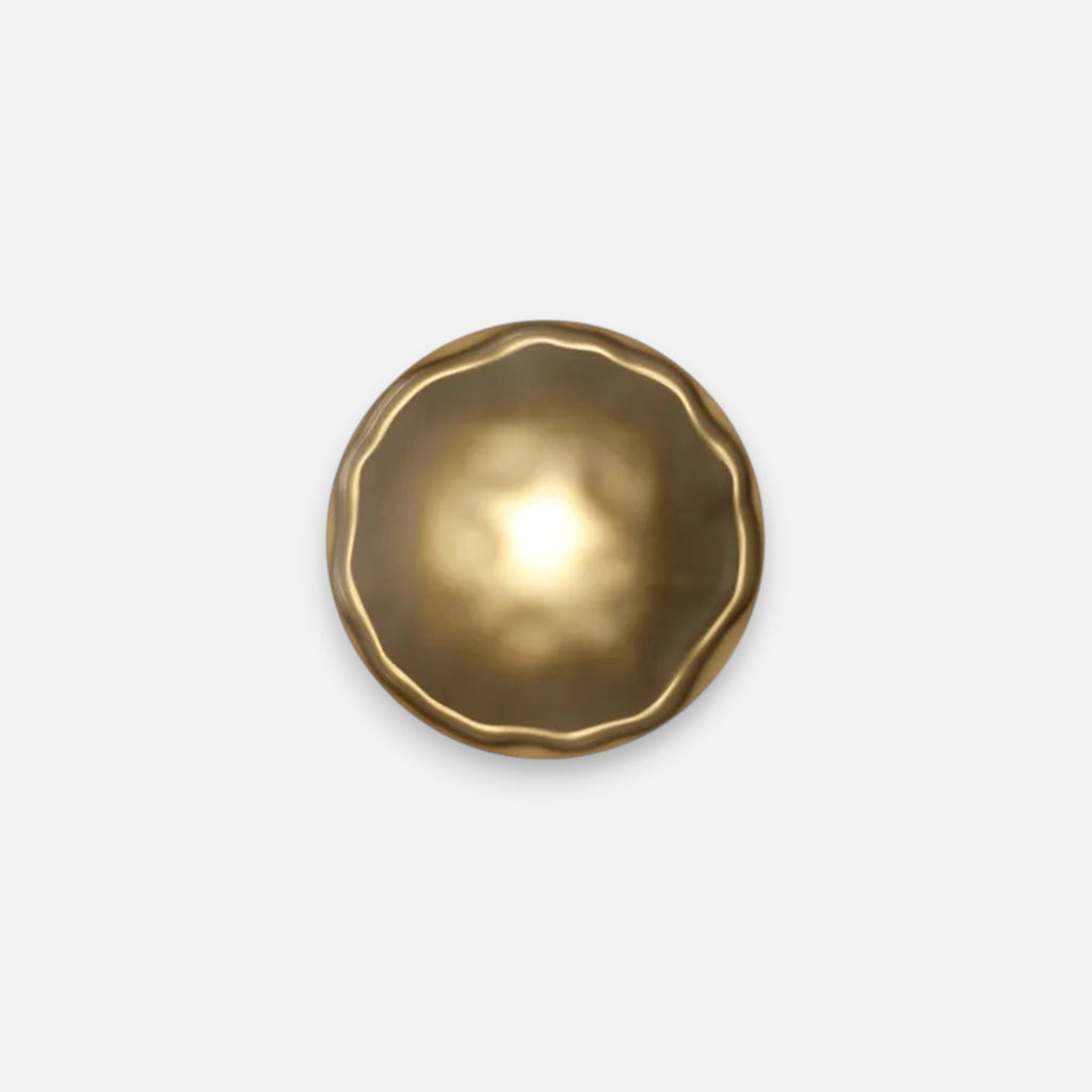 Sulainu Living | Scalloped Glass Sconce – Organic Modern Light