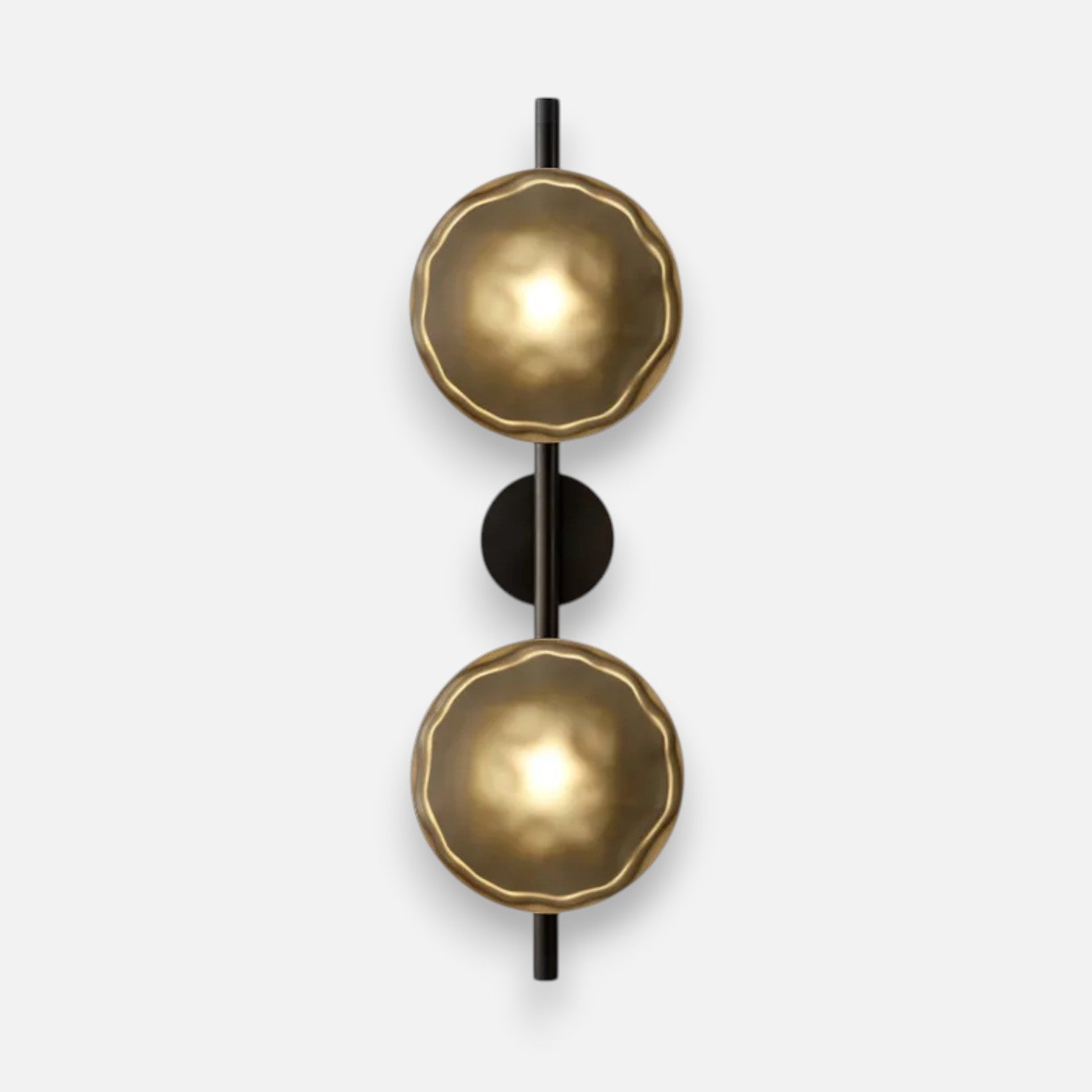 Sulainu Living | Scalloped Glass Sconce – Organic Modern Light