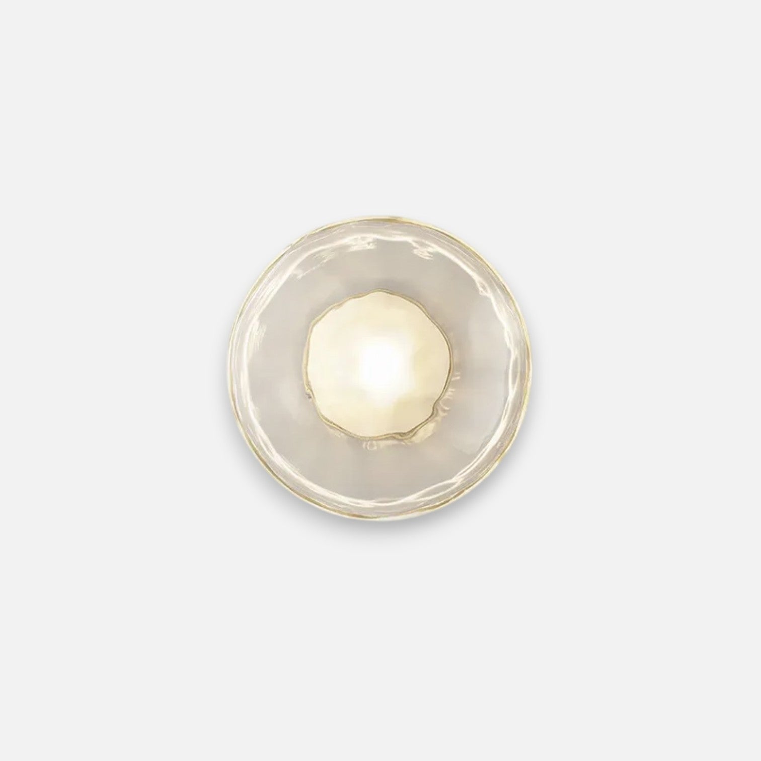 Sulainu Living | Scalloped Glass Sconce – Organic Modern Light