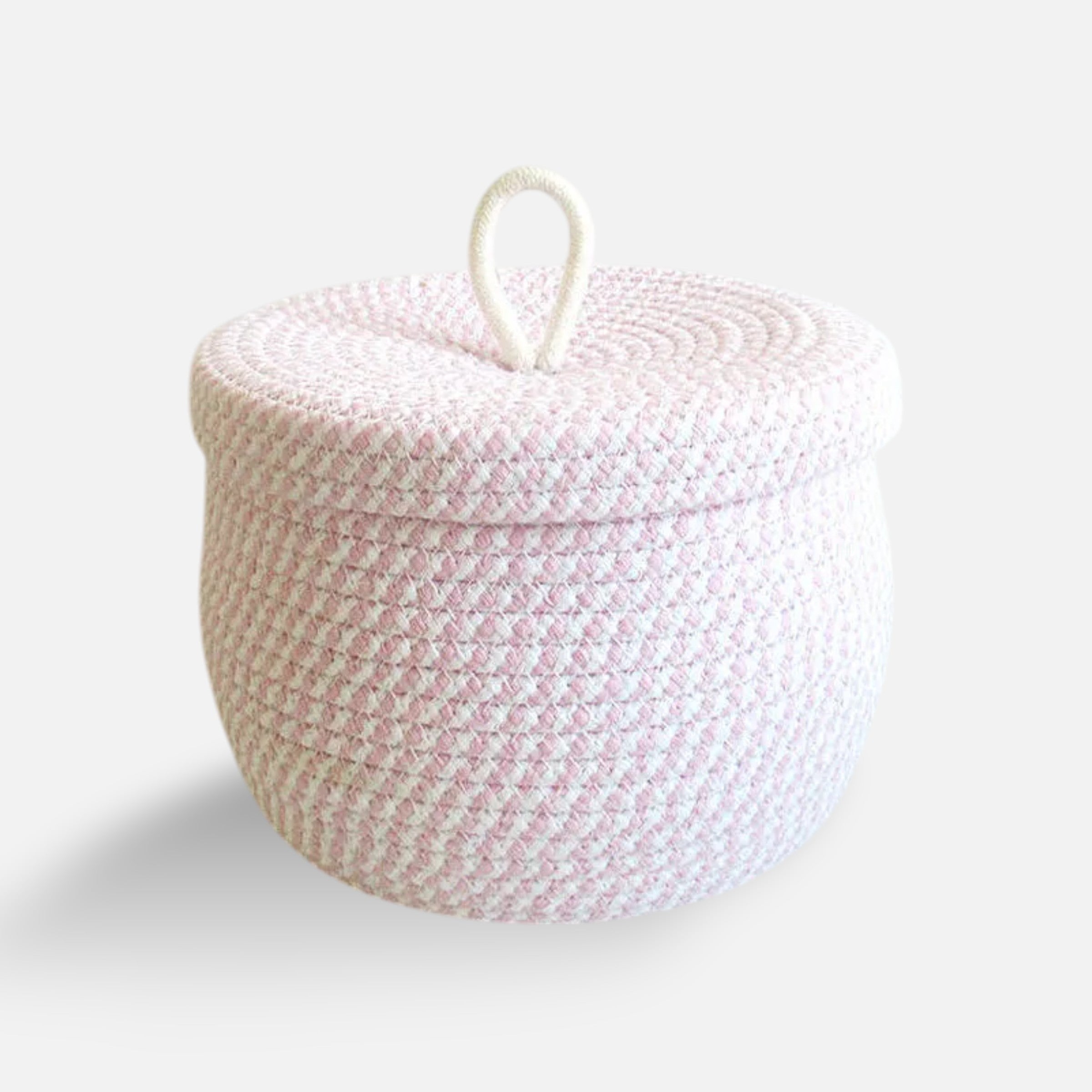 Sulainu Living | Woven Storage Basket Set – Braided Lid Design