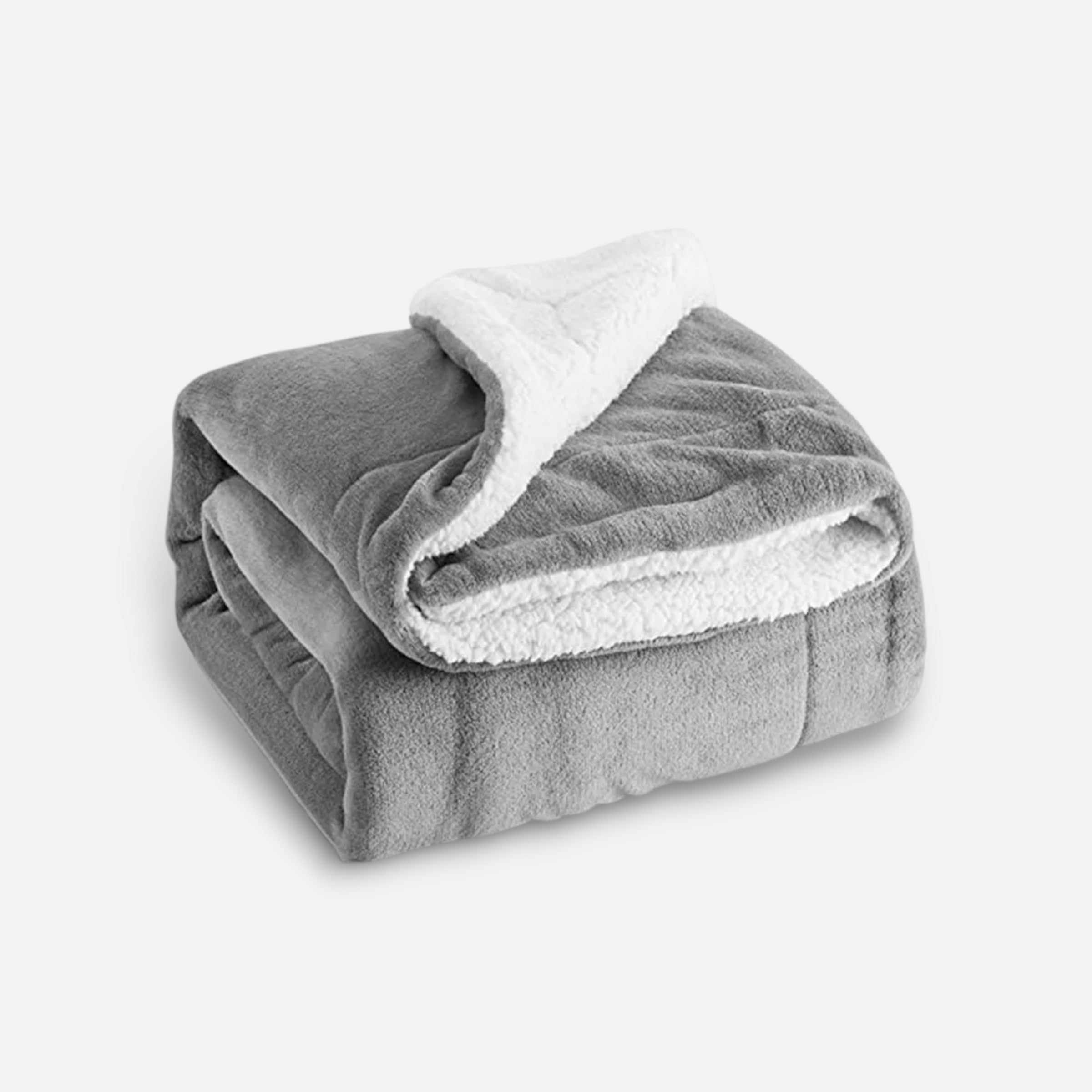 Sulainu Living | Weighted Fleece Blanket – Sherpa Soft Comfort