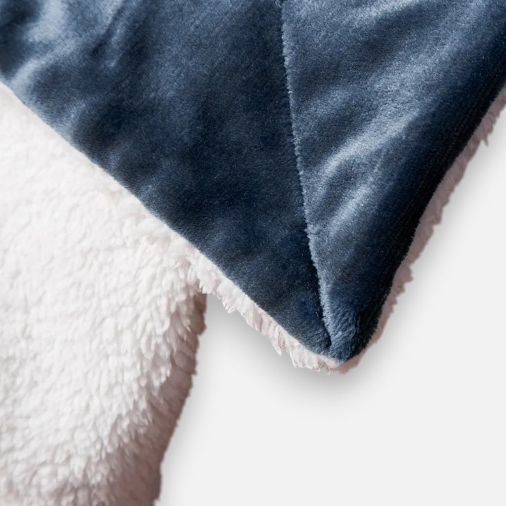 Sulainu Living | Weighted Fleece Blanket – Sherpa Soft Comfort