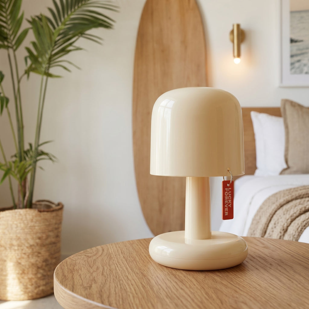 Sulainu Living | Mushroom Table Lamp – Soft Sunrise Light