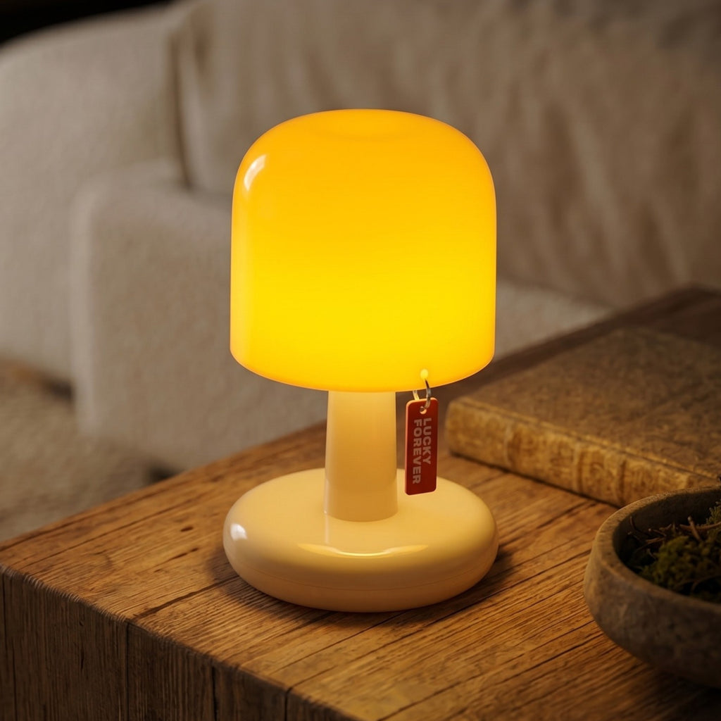 Sulainu Living | Mushroom Table Lamp – Soft Sunrise Light